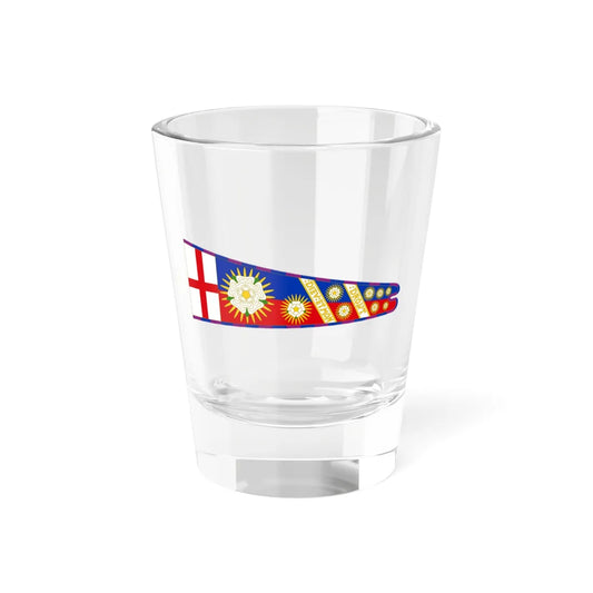 Royal Standard of Edward IV of England Roses of York (England) Shot Glass 1.5oz 1.5oz - Go Mug Yourself