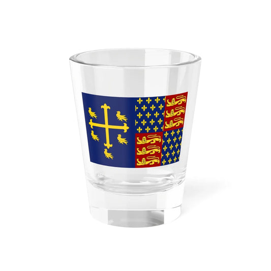 Royal Standard of England 1395-1399 (England) Shot Glass 1.5oz 1.5oz - Go Mug Yourself