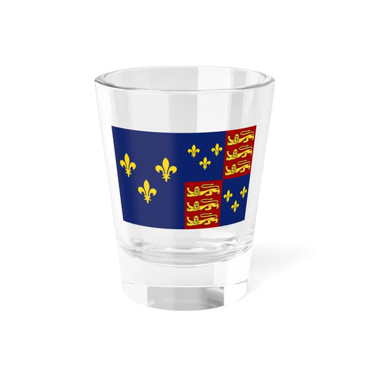 Royal standard of England 1422-1461 (England) Shot Glass 1.5oz 1.5oz - Go Mug Yourself
