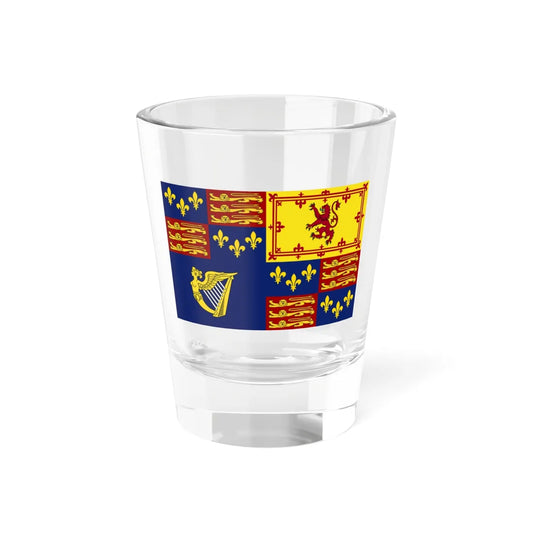 Royal Standard of England 1603-1649 (Ireland) Shot Glass 1.5oz 1.5oz - Go Mug Yourself