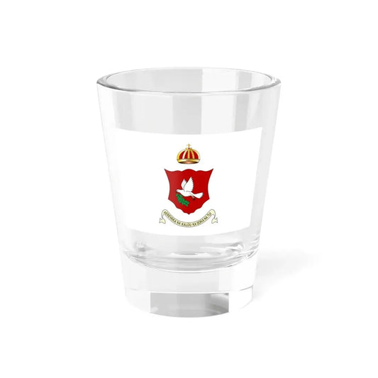 Royal Standard of Fiji 1871-1874 (Fiji) Shot Glass 1.5oz 1.5oz - Go Mug Yourself