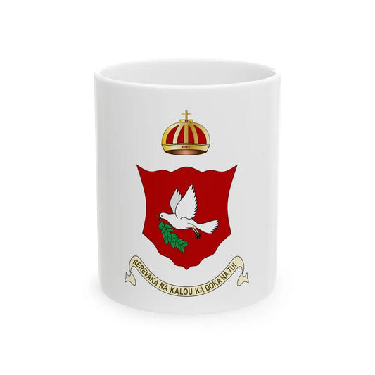 Royal Standard of Fiji 1871-1874 (Fiji) White Coffee Mug 11oz - Go Mug Yourself
