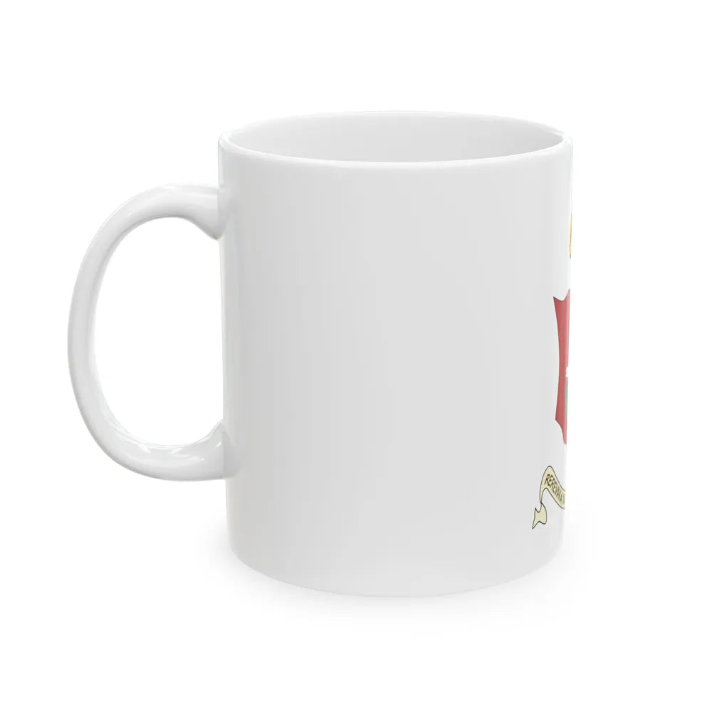 Royal Standard of Fiji 1871-1874 (Fiji) White Coffee Mug - Go Mug Yourself