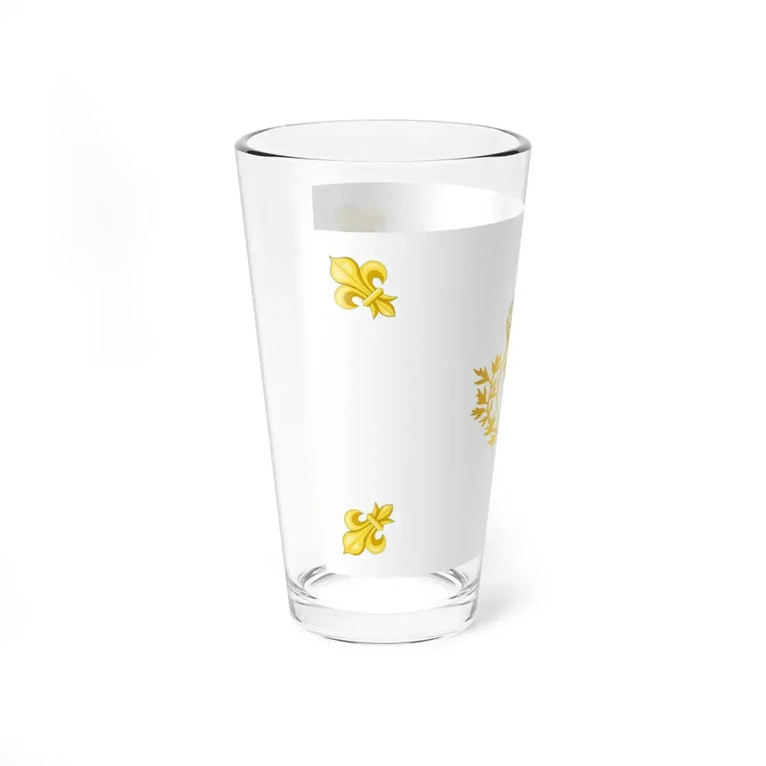 Royal Standard of France 1814-1830 - type 2 (France) Pint Glass 16oz - Go Mug Yourself
