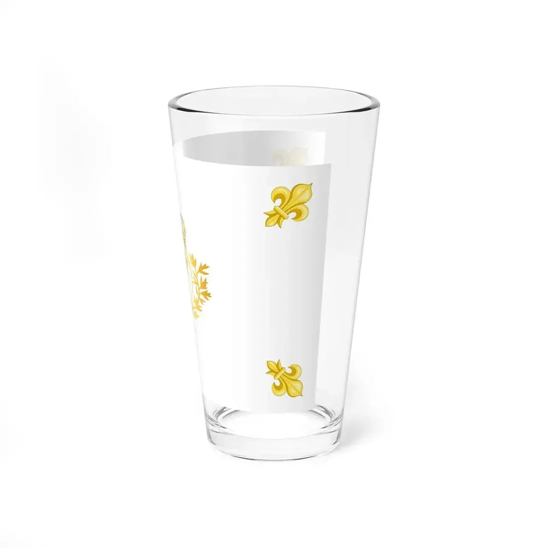 Royal Standard of France 1814-1830 - type 2 (France) Pint Glass 16oz - Go Mug Yourself