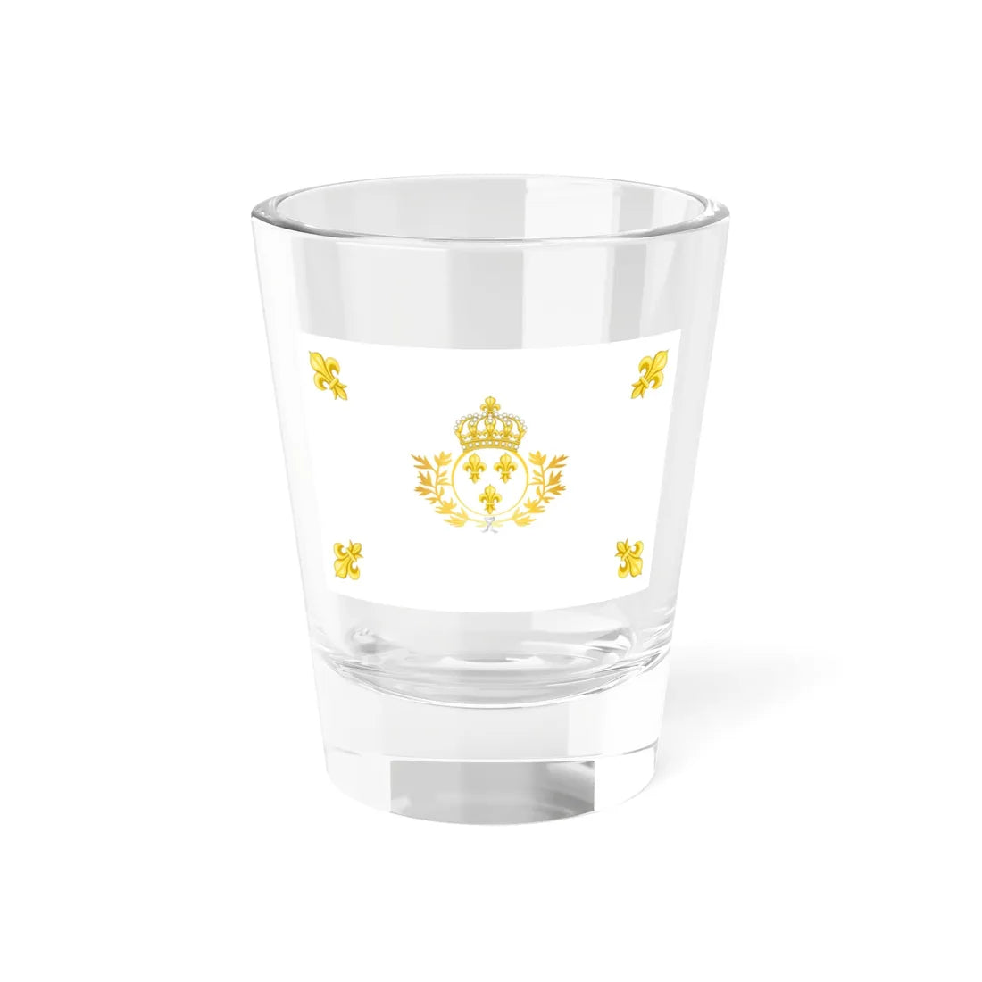 Royal Standard of France 1814-1830 - type 2 (France) Shot Glass 1.5oz 1.5oz - Go Mug Yourself