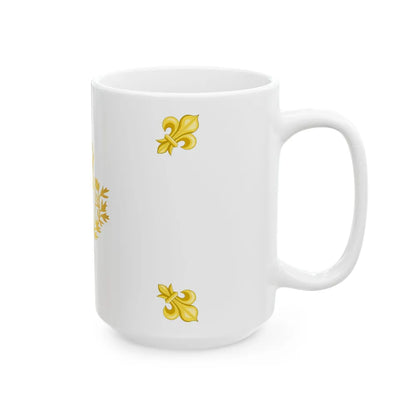Royal Standard of France 1814-1830 - type 2 (France) White Coffee Mug - Go Mug Yourself
