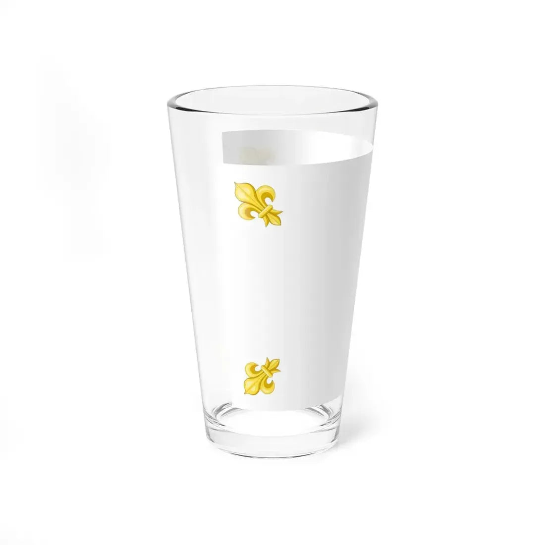 Royal Standard of France 1814-1830 - type 3 (France) Pint Glass 16oz - Go Mug Yourself