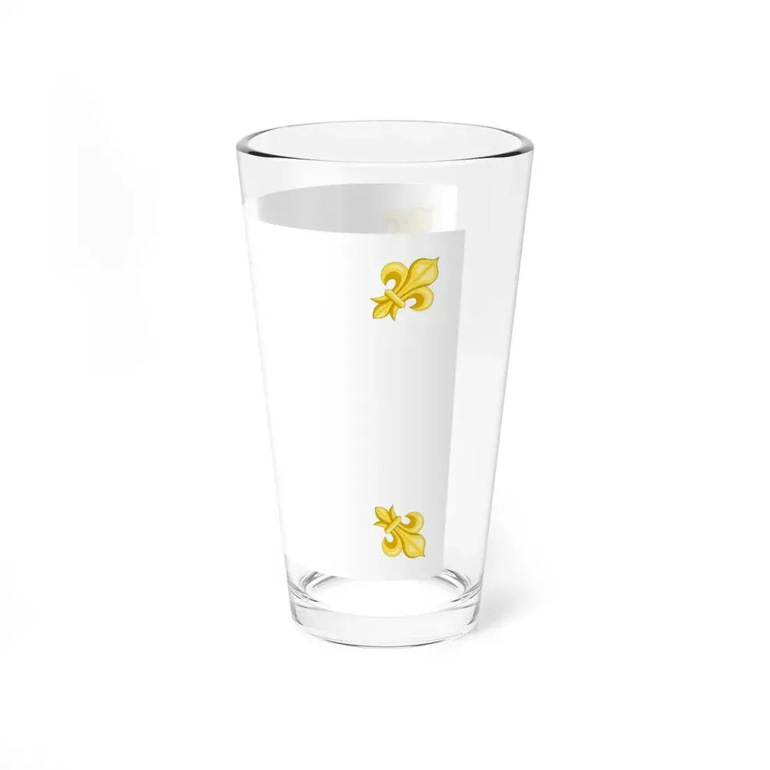 Royal Standard of France 1814-1830 - type 3 (France) Pint Glass 16oz - Go Mug Yourself