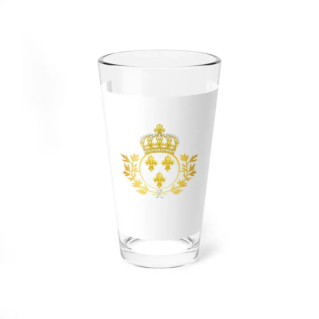 Royal Standard of France 1814-1830 - type 4 (France) Pint Glass 16oz 16oz - Go Mug Yourself