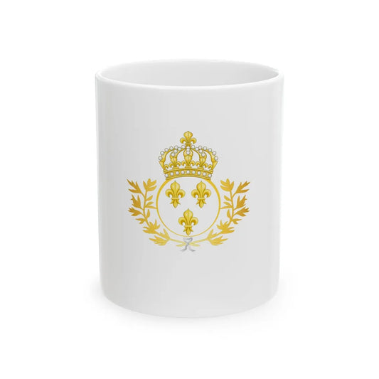 Royal Standard of France 1814-1830 - type 4 (France) White Coffee Mug 11oz - Go Mug Yourself