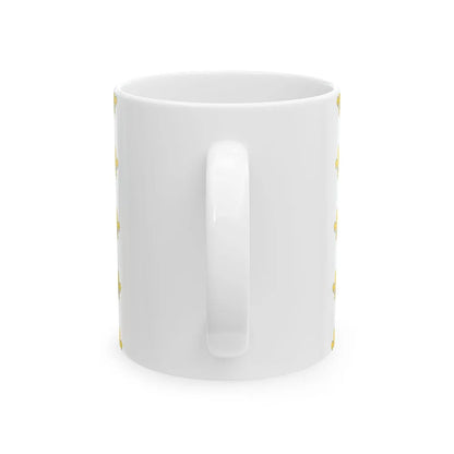 Royal Standard of France (France) White Coffee Mug - Go Mug Yourself