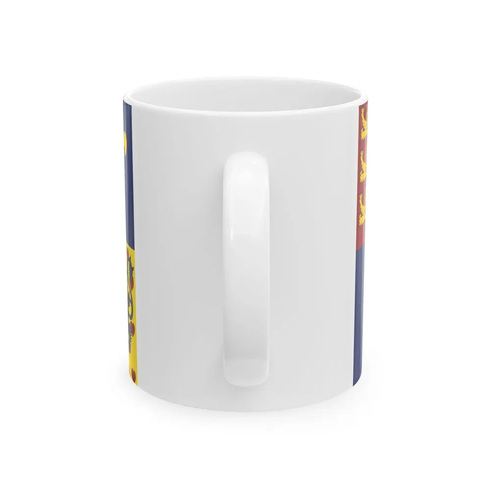 Royal standard of Great Britain 1714-1801 (Germany) White Coffee Mug - Go Mug Yourself
