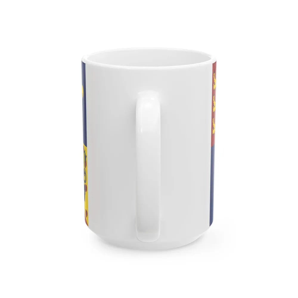 Royal standard of Great Britain 1714-1801 (Germany) White Coffee Mug - Go Mug Yourself