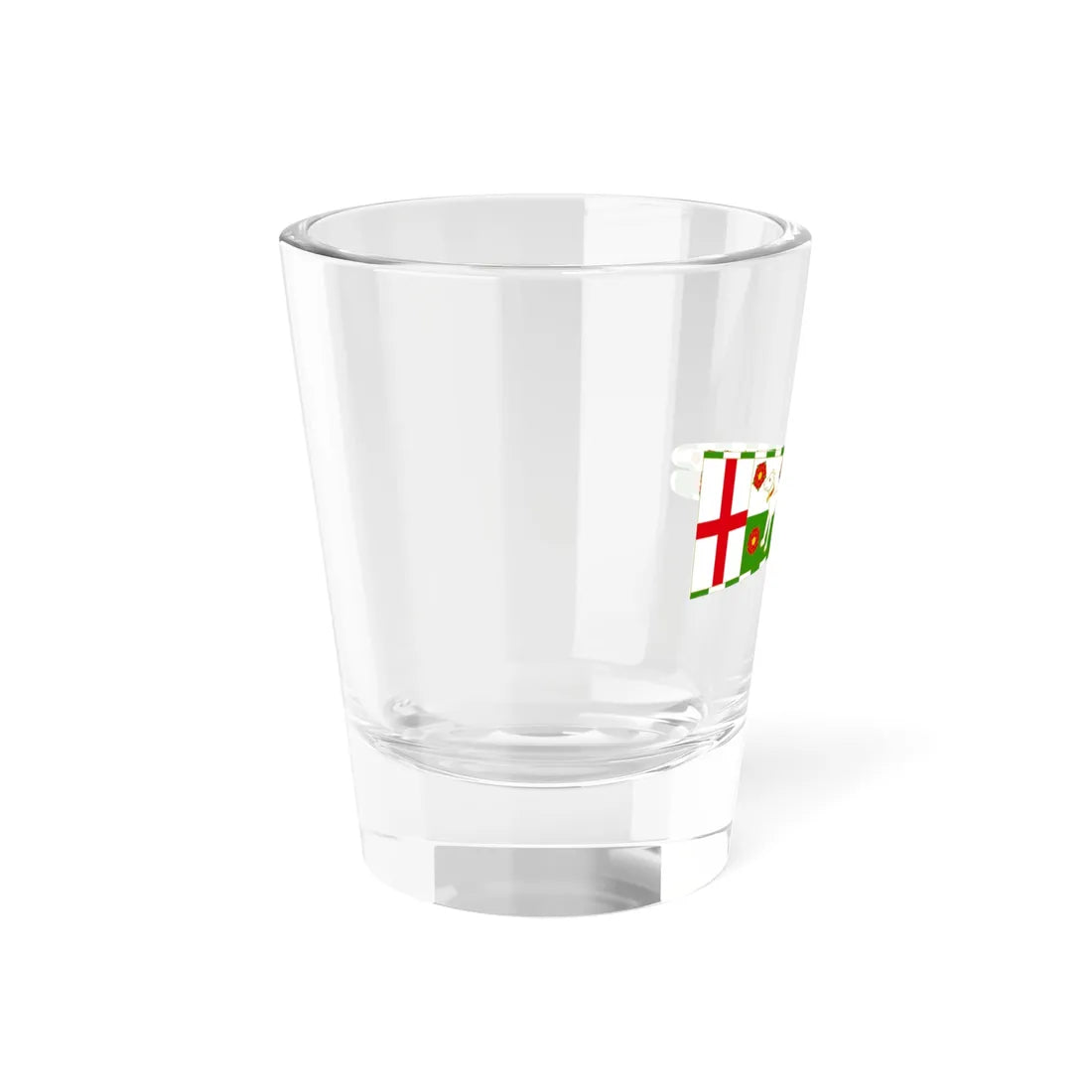 Royal Standard of Henry VII of England Greyhound and Roses of Lancaster (England) Shot Glass 1.5oz - Go Mug Yourself