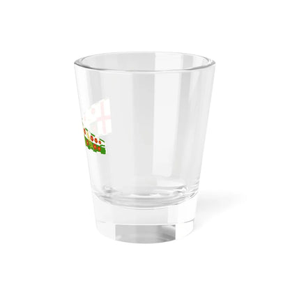 Royal Standard of Henry VII of England Greyhound and Roses of Lancaster (England) Shot Glass 1.5oz - Go Mug Yourself