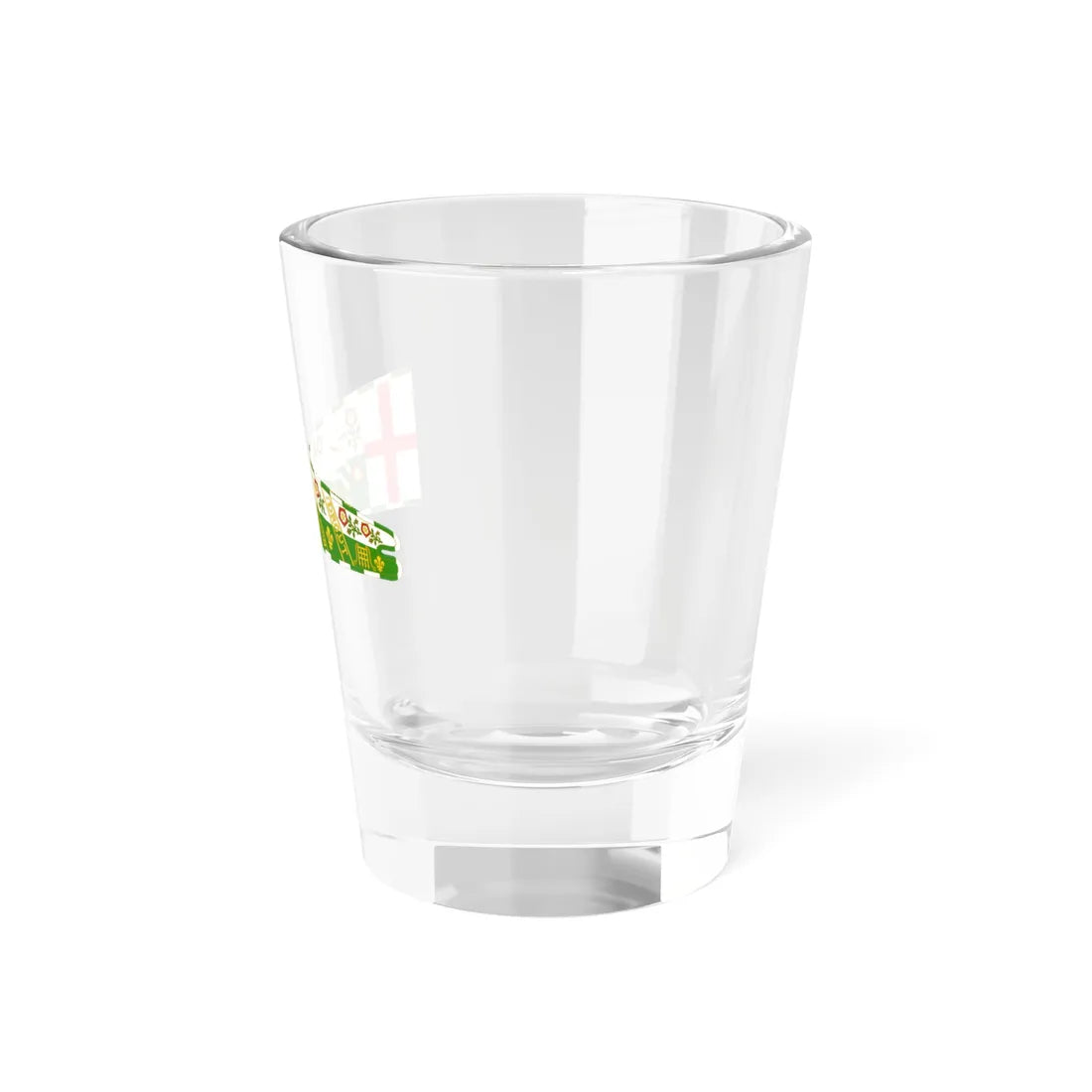 Royal Standard of Henry VII of England Greyhound and Tudor roses (England) Shot Glass 1.5oz - Go Mug Yourself