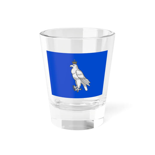 Royal Standard of Iceland 1921-1944 (Iceland) Shot Glass 1.5oz 1.5oz - Go Mug Yourself