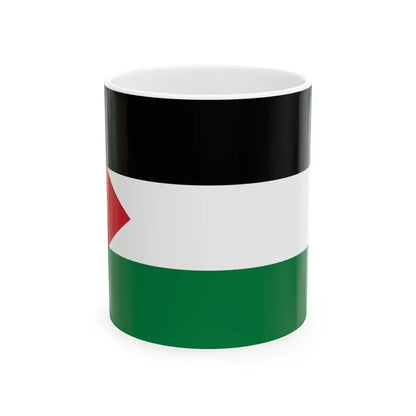 Royal Standard of Iraq 1930-1958 (Iraq) White Coffee Mug 11oz - Go Mug Yourself