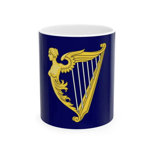 Royal Standard of Ireland 1542-1801 (Ireland) White Coffee Mug 11oz - Go Mug Yourself