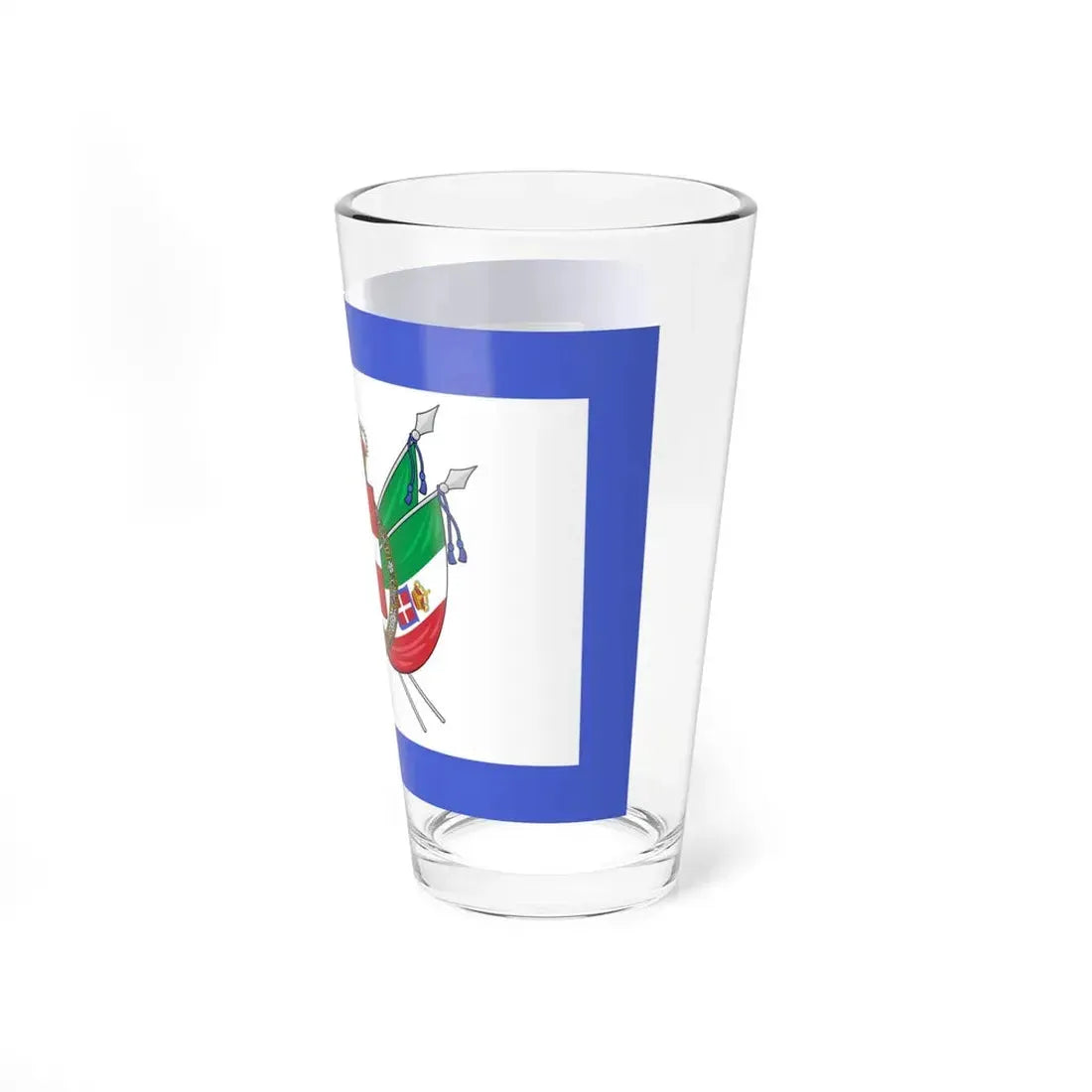 Royal standard of Italy 1861 - 1880 (Italy) Pint Glass 16oz - Go Mug Yourself