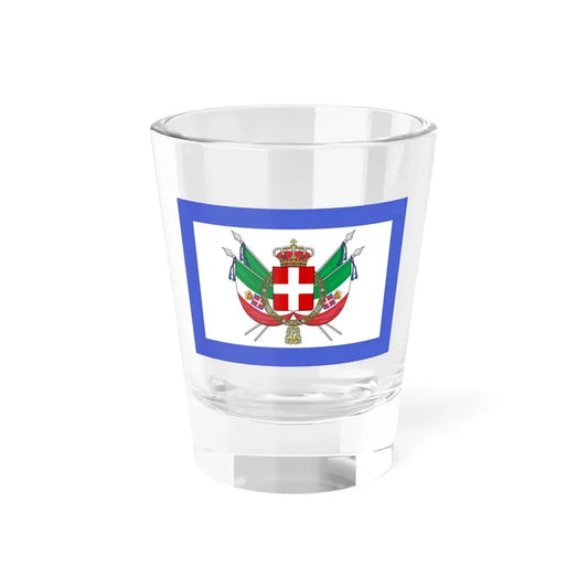 Royal standard of Italy 1861 - 1880 (Italy) Shot Glass 1.5oz 1.5oz - Go Mug Yourself