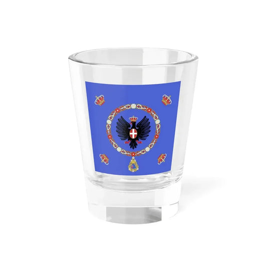 Royal Standard of Italy 1880-1946 (Italy) Shot Glass 1.5oz 1.5oz - Go Mug Yourself