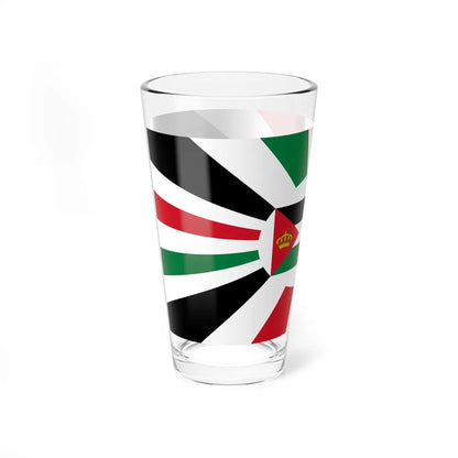 Royal Standard of Jordan Iraqi crown (Jordan) Pint Glass 16oz - Go Mug Yourself