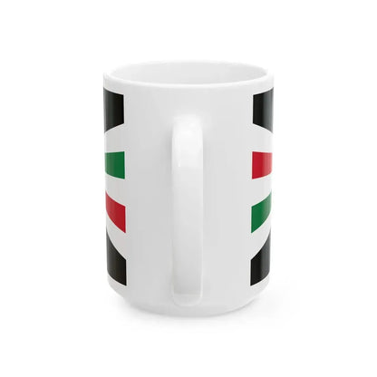 Royal Standard of Jordan white crown (Jordan) White Coffee Mug - Go Mug Yourself