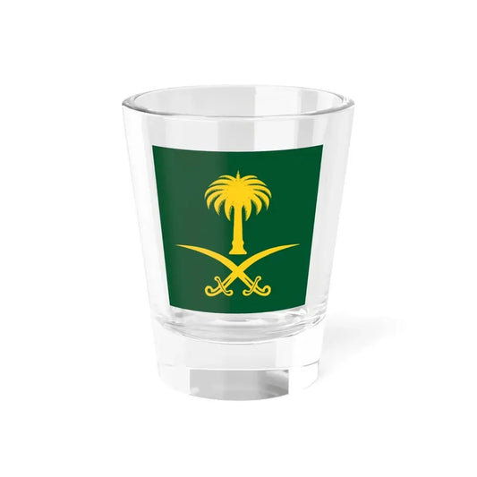 Royal Standard of Kingdom of Saudi Arabia (Saudi Arabia) Shot Glass 1.5oz 1.5oz - Go Mug Yourself