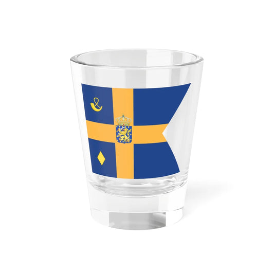 Royal Standard of Laurentien of Orange-Nassau (Netherlands) Shot Glass 1.5oz 1.5oz - Go Mug Yourself