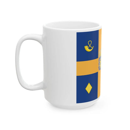 Royal Standard of Laurentien of Orange-Nassau (Netherlands) White Coffee Mug - Go Mug Yourself