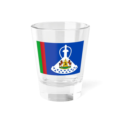 Royal Standard of Lesotho 1966-1987 incorrect version (Lesotho) Shot Glass 1.5oz 1.5oz - Go Mug Yourself