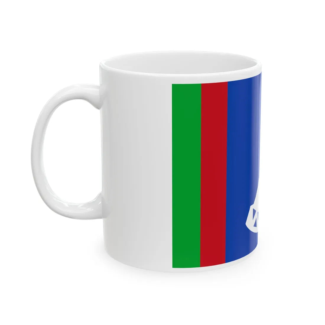 Royal Standard of Lesotho 1966-1987 incorrect version (Lesotho) White Coffee Mug - Go Mug Yourself