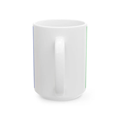 Royal Standard of Lesotho 1966-1987 incorrect version (Lesotho) White Coffee Mug - Go Mug Yourself