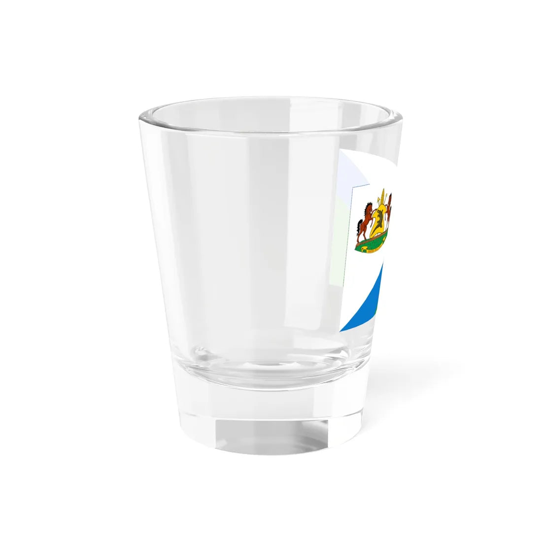 Royal Standard of Lesotho 1987-2006 (Lesotho) Shot Glass 1.5oz - Go Mug Yourself