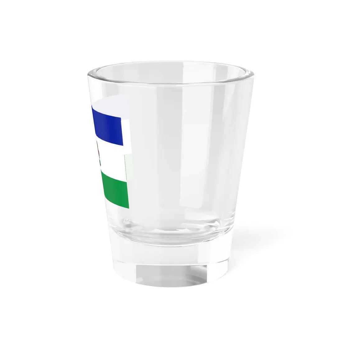 Royal Standard of Lesotho (Lesotho) Shot Glass 1.5oz - Go Mug Yourself