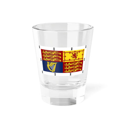 Royal Standard of members of the British Royal Family (Canada) Shot Glass 1.5oz 1.5oz - Go Mug Yourself