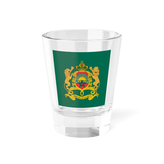 Royal standard of Morocco (Morocco) Shot Glass 1.5oz 1.5oz - Go Mug Yourself