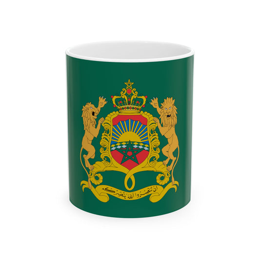 Royal standard of Morocco (Morocco) White Coffee Mug-11oz-Go Mug Yourself