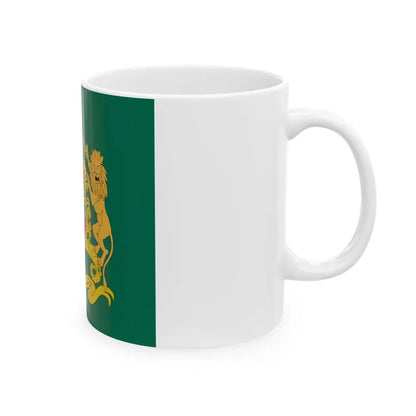 Royal standard of Morocco (Morocco) White Coffee Mug - Go Mug Yourself