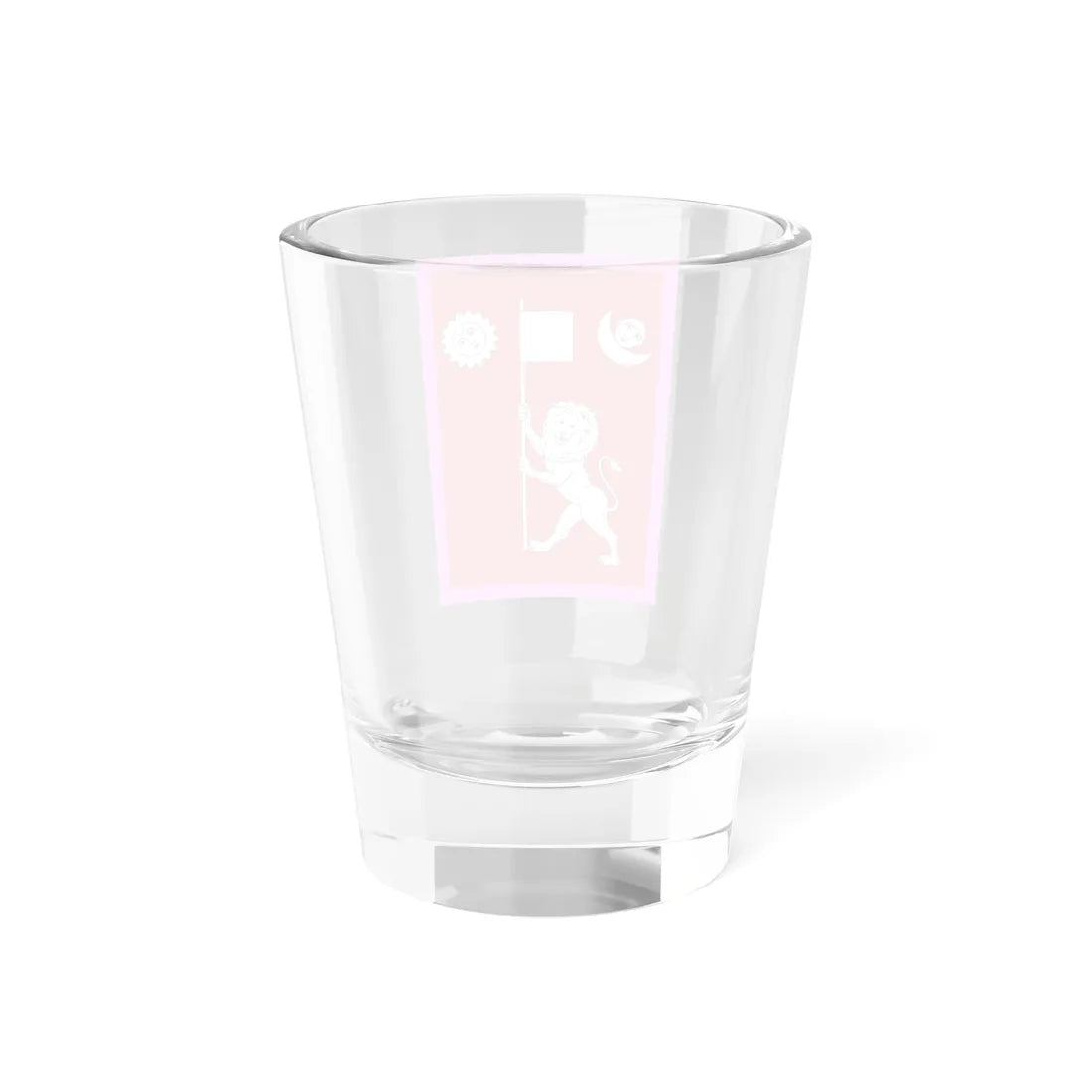 Royal standard of Nepal circa 1928 (Nepal) Shot Glass 1.5oz - Go Mug Yourself
