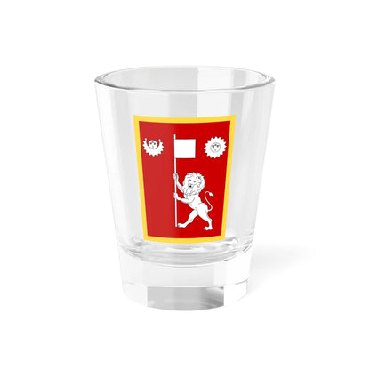 Royal standard of Nepal circa 1969 (Nepal) Shot Glass 1.5oz 1.5oz - Go Mug Yourself