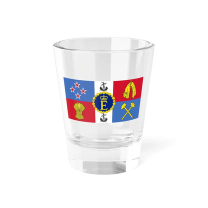 Royal Standard of New Zealand 1962-2022 (New Zealand) Shot Glass 1.5oz 1.5oz - Go Mug Yourself