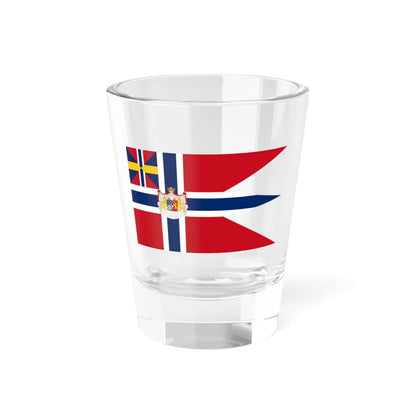 Royal Standard of Norway 1844-1905 (Norway) Shot Glass 1.5oz 1.5oz - Go Mug Yourself
