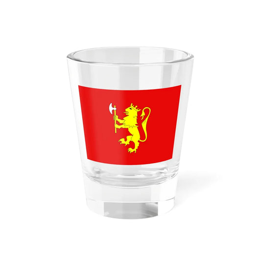 Royal Standard of Norway as of 19 July 2009 (Norway) Shot Glass 1.5oz 1.5oz - Go Mug Yourself