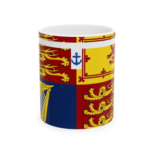Royal Standard of Prince Andrew Duke of York (Canada) White Coffee Mug 11oz - Go Mug Yourself