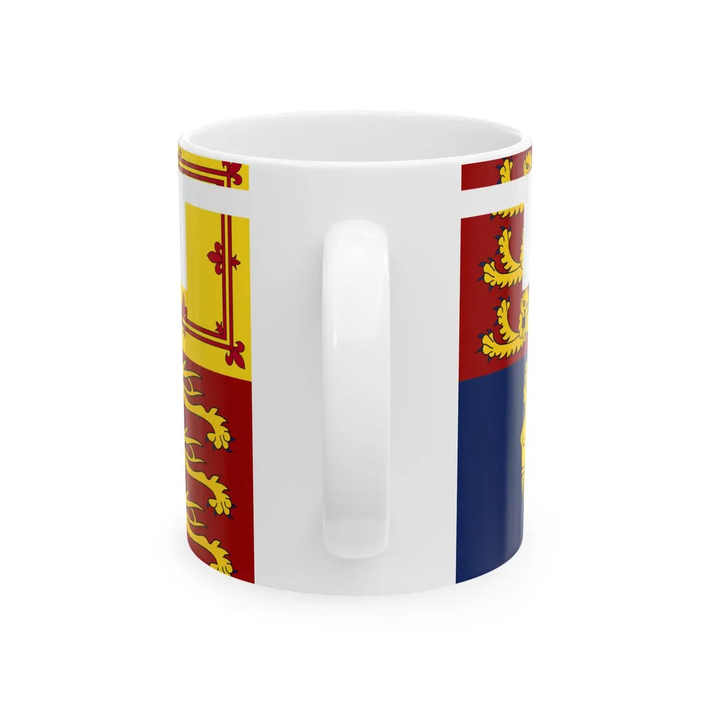 Royal Standard of Prince Andrew Duke of York (Canada) White Coffee Mug - Go Mug Yourself