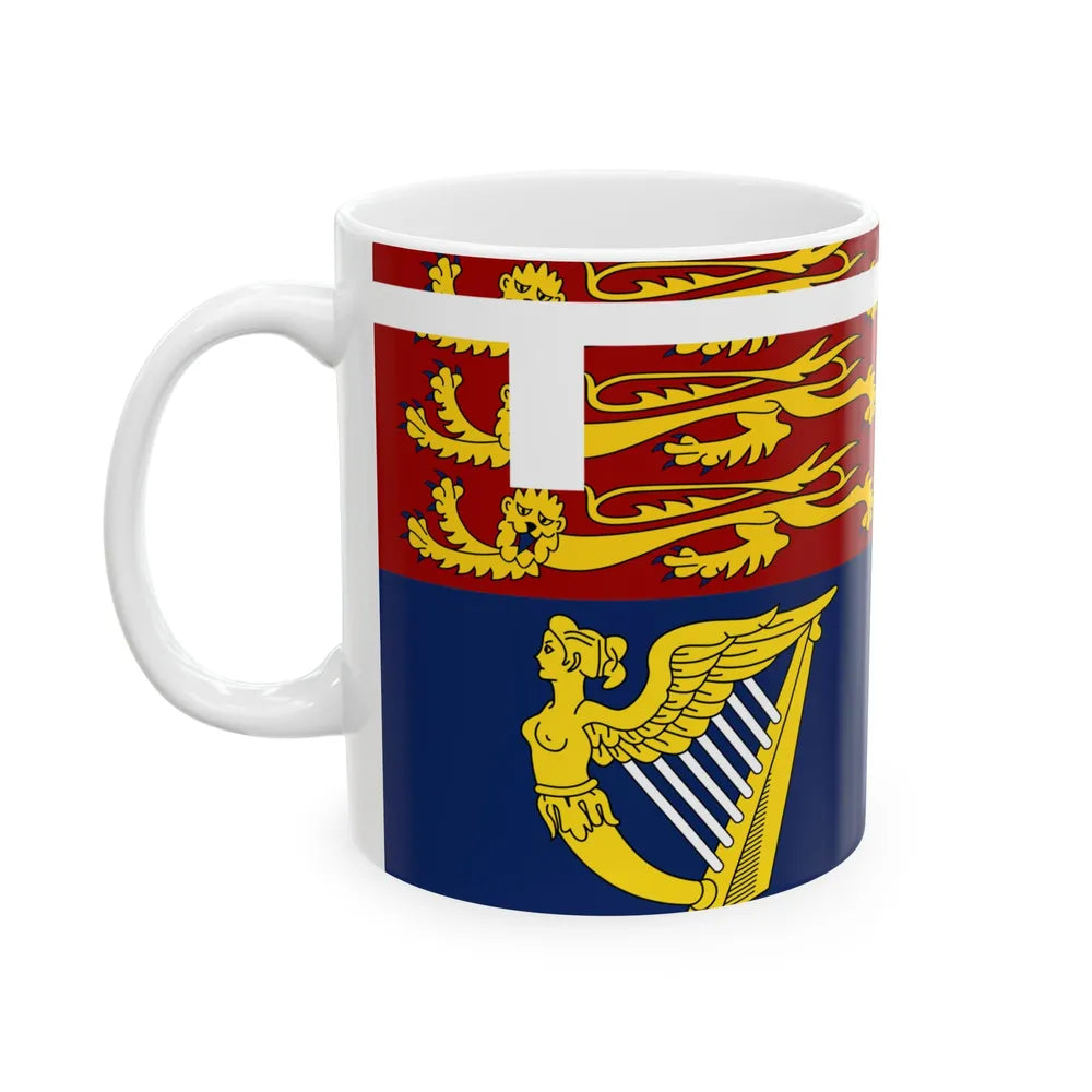 Royal Standard of Prince Andrew Duke of York (Canada) White Coffee Mug - Go Mug Yourself