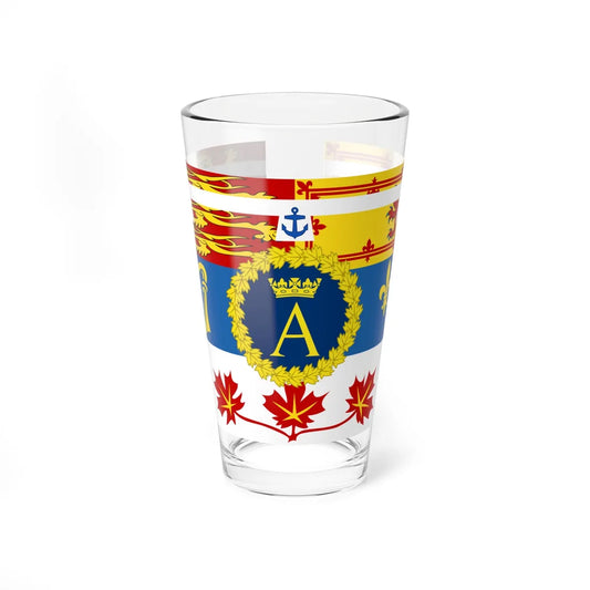 Royal Standard of Prince Andrew Duke of York in Canada (Canada) Pint Glass 16oz 16oz - Go Mug Yourself